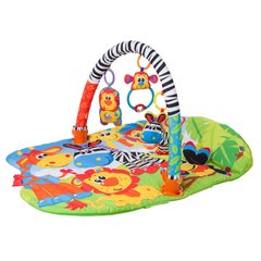 Развивающий коврик для детей Playgro Сафари, 25243, Разноцветный