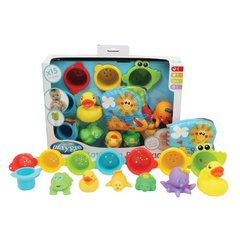 Игрушки для бассейна Playgro 15 элементов, 25245, Разноцветный