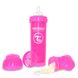 Бутылочка антиколиковая Twistshake 330 мл Розовая