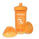 Чашка-непроливайка Twistshake 360 мл Оранжевая
