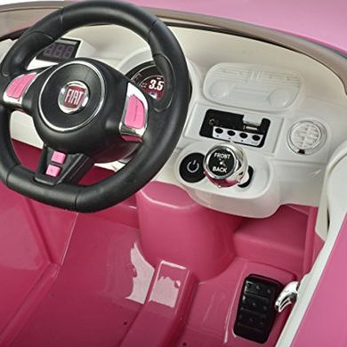 Детский электромобиль Fiat Розовый