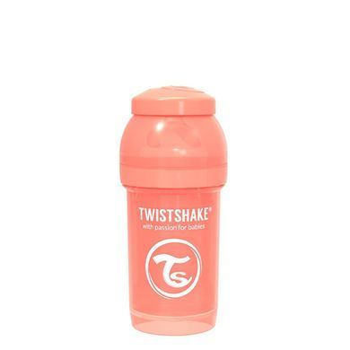 Бутылочка антиколиковая Twistshake 180 мл Светло-Персиковая