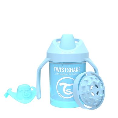 Чашка-непроливайка Twistshake Міні 230 мл Світло-блакитна