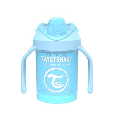 Чашка-непроливайка Twistshake Міні 230 мл Світло-блакитна