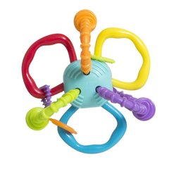 Прорезыватель для зубов Playgro Гибкий мячик, 25235, Разноцветный