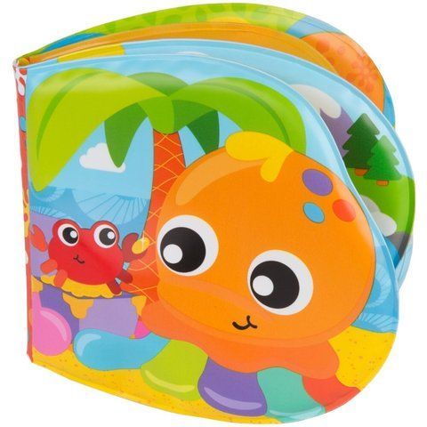 Книжка-разбрызгиватель Playgro Веселые друзья, 69720, Разноцветный