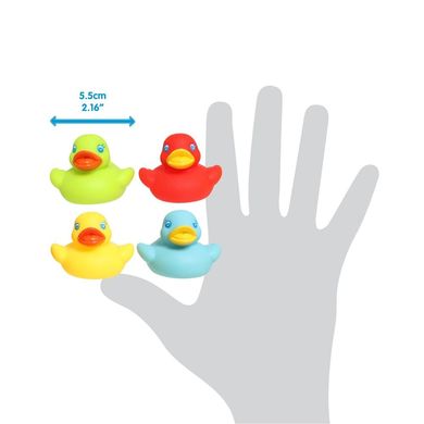 Набор игрушек для ванны Playgro Уточки, 71028, Разноцветный