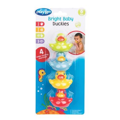 Набор игрушек для ванны Playgro Уточки, 73519, Разноцветный