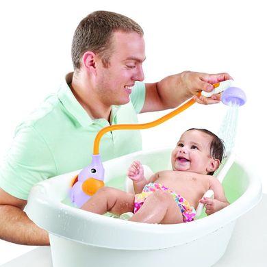 Іграшка-душ для ванни Yookidoo Слоник бузковий