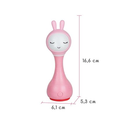 Інтерактивна іграшка зайчик Alilo R1 рожевий