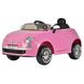 Дитячий електромобіль Fiat Рожевий